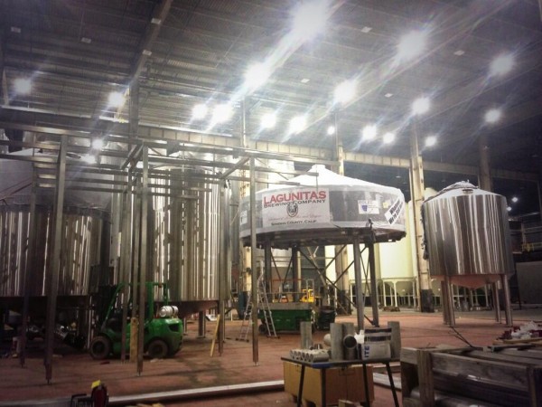 The new Lagunitas brewery in Chicago. Photo by, and courtsey of, Tony Magee.
